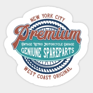 Premium geniune spareparts Sticker